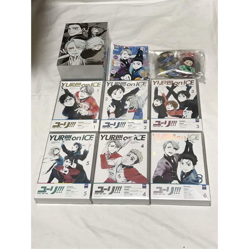 ユーリ!!! on ICE DVD 全巻セット＆グッズまとめ売り Amazon.co.jp: ユーリ!!! on ICE 全6巻セット [マーケット