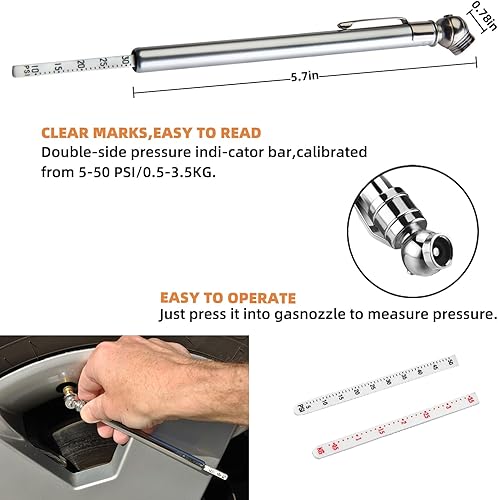 Miniatura 5 de Kit de emergencia en carretera para automóvil, kit de asistencia lateral de emergencia para camiones con cables de puente, martillo de seguridad