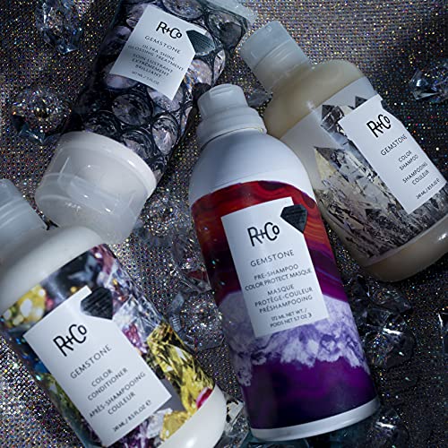 R+Co Gemstone Pre-Shampoo Color Protect Masque | Preserve Hair Color, Vibrance + Hydration + Softness | Vegan + Cruelty-Free | 5.75 Oz #TOP5