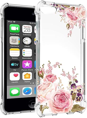Miniatura 10 de Funda para iPod Touch 7  iPod Touch 6  iPod Touch 5 Linda funda, transparente flexible parachoques TPU suave goma silicona funda funda para Apple