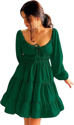 Leriya Fashion Mini Dress for Women | One Piece Dresses for Womens | Stylish Dress for Woman |Mini Dresses Rayon for Women...