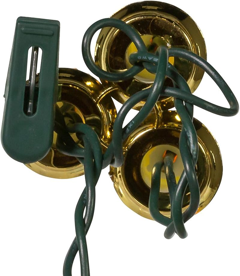 Kurt Adler 14-Light Triple Candle Light Set, 30-inch Length, Multicolor