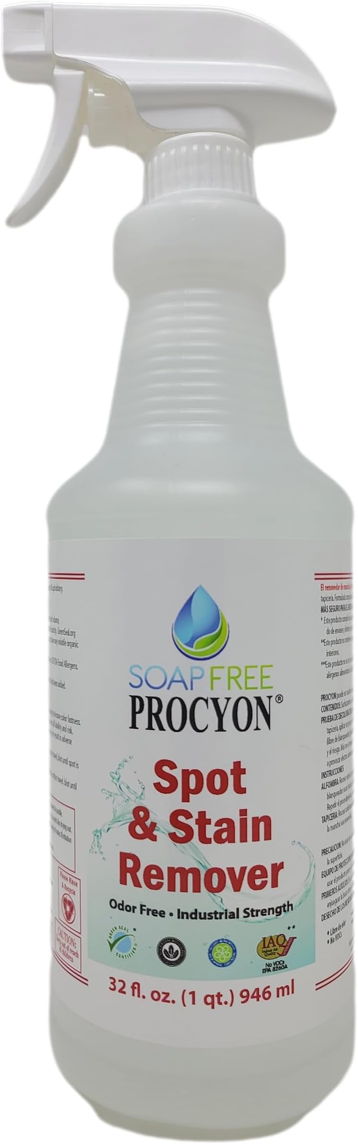 1 Each- 16 oz Bottle Spot Remover - Ready to Use (RTU)