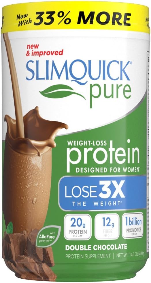 Slimquick Pure - Great Tasting Weight Loss Protein 400g Chocolate