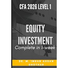 Equity Investments for CFA level 1 Complete Equity Investments in just 1 week
