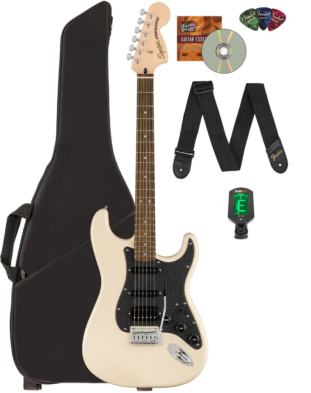 Amazon.com: Fender Squier Affinity Stratocaster HSS Limited