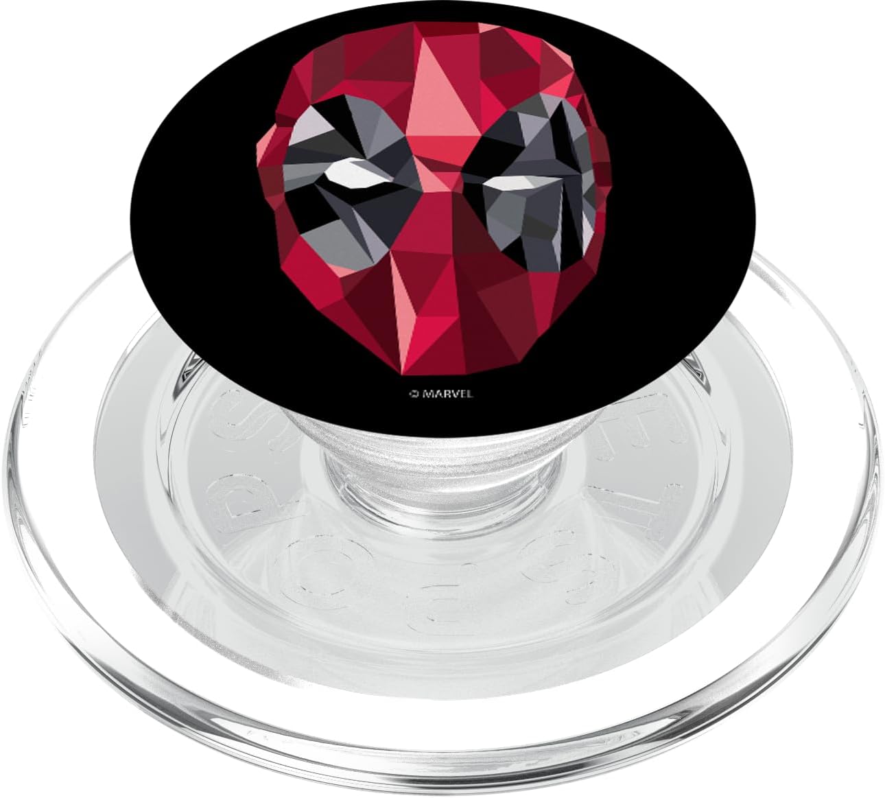 Marvel Deadpool Polygon Portrait PopSockets MagSafe PopGrip for iPhone