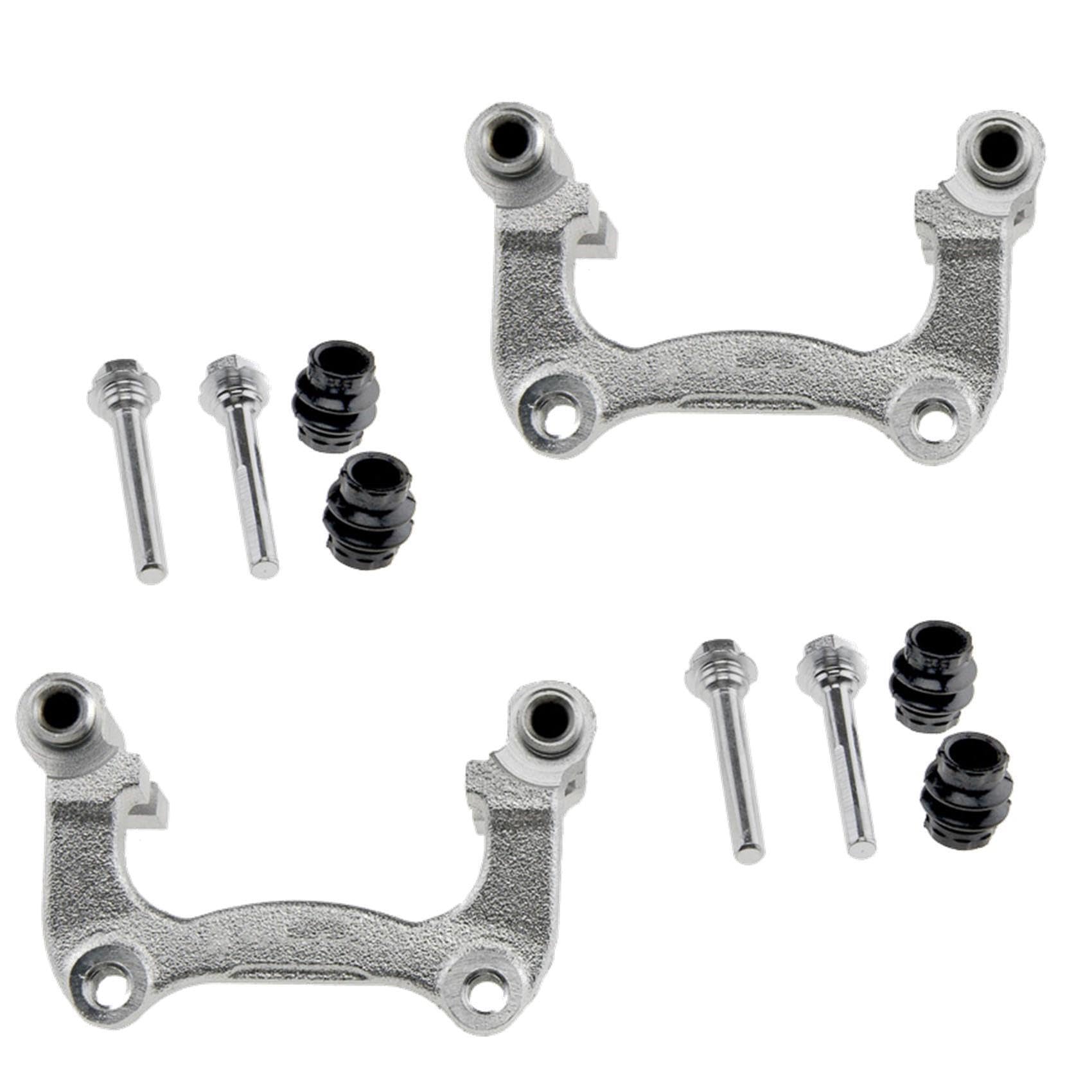 2x Bremssattelhalter Hinterachse für Audi A4 A6 für Seat Exeo 3R2 3R5 für VW Passat 3B2 3B3 + Variant 3B5 3B6