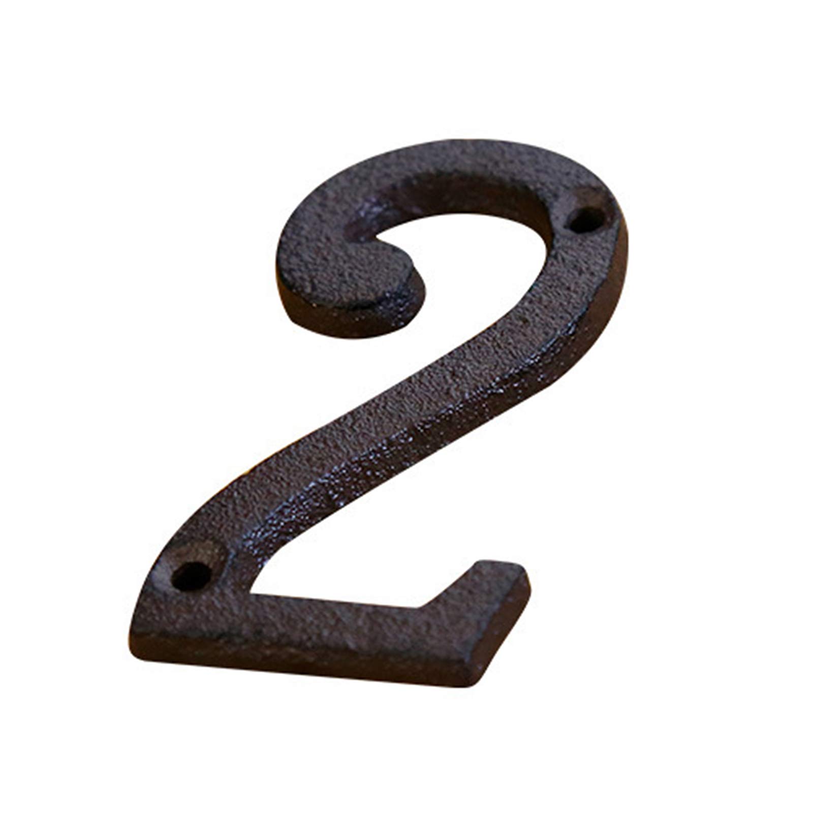 Buy Somubi 09 Iron Metal Door Numbers Signage Slate House Number Signs