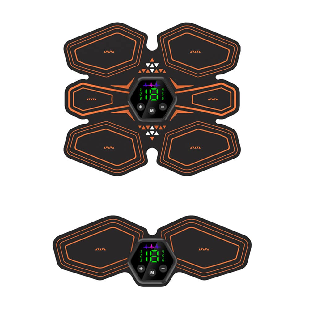 6 Korzystanie Z Trybu Wyświetlacz Led Stymulator Mięśni Ems Trener Brzucha I Biodra Usb Trening Fitness Abs Domowa Siłownia Wyszczuplanie Ciała Trener Talii