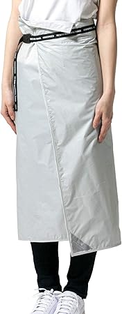 Amazon Co Jp Dlite ディライト レインスカート 丈70cm 巻くレインウェア メンズ レディース 全4カラー White フリーサイズ レインコート ユニセックス 雨具 防水 撥水 透湿 服 ファッション小物