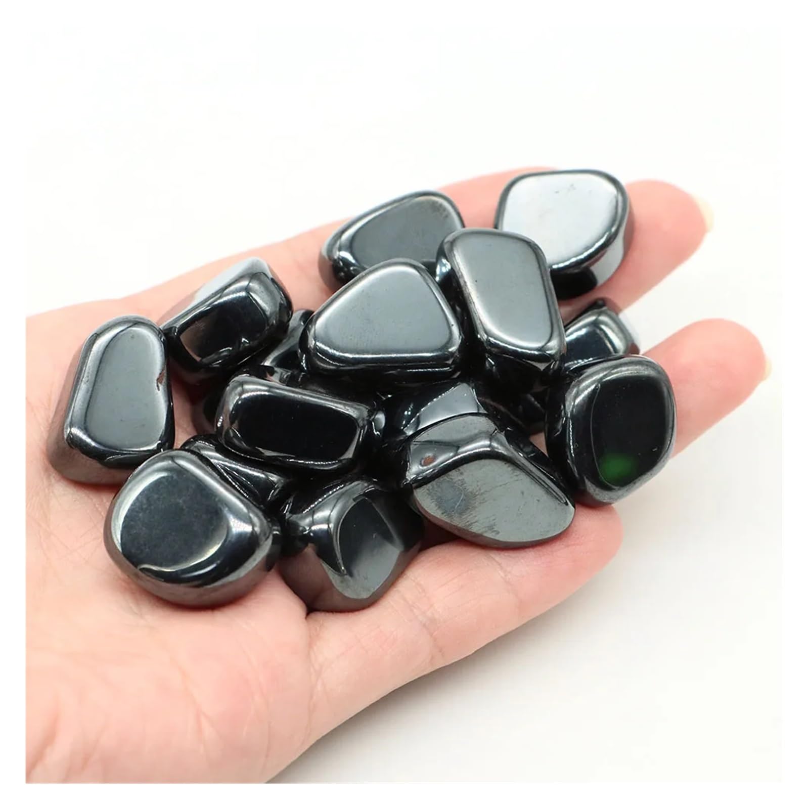 Piedras de Grava para peceras, Rocas pulidas caídas, Piedras Preciosas, Cristales, Acuario, jardín, Multicolor, 50g-1000g(Color 16,500g)