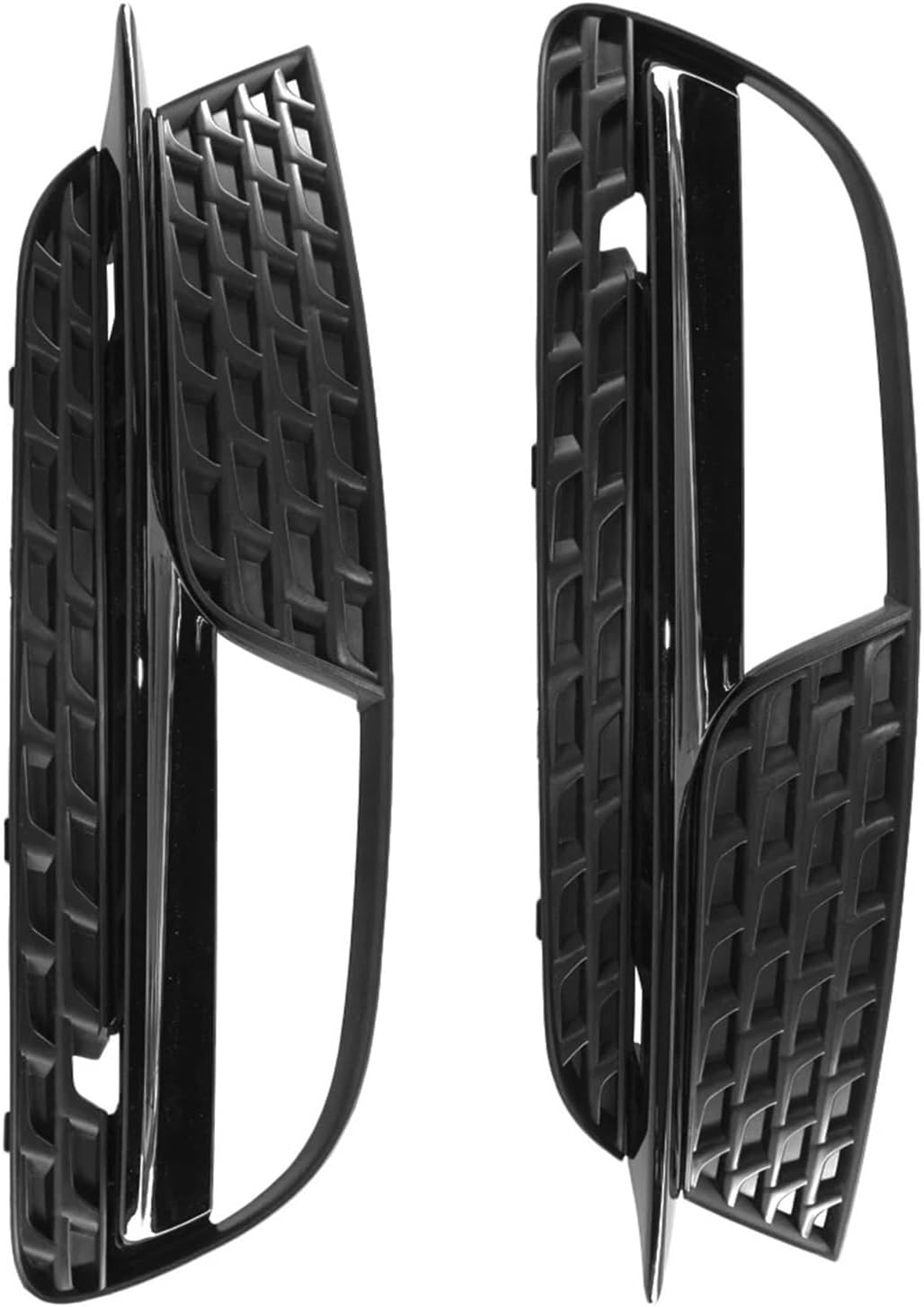 Car Front Bumper Fog Light Lamp Grille Grill Cover, Compatible For Audi A5 2012 2013 2014 2015 2016 8T0807681H 8T0807682H(Left Driver Side)