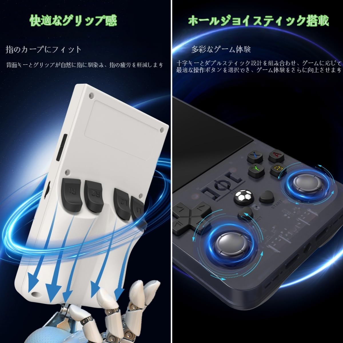 Amazon | R36MAX レトロゲーム機｜128GB内蔵・2万種収録・Linux搭載・4