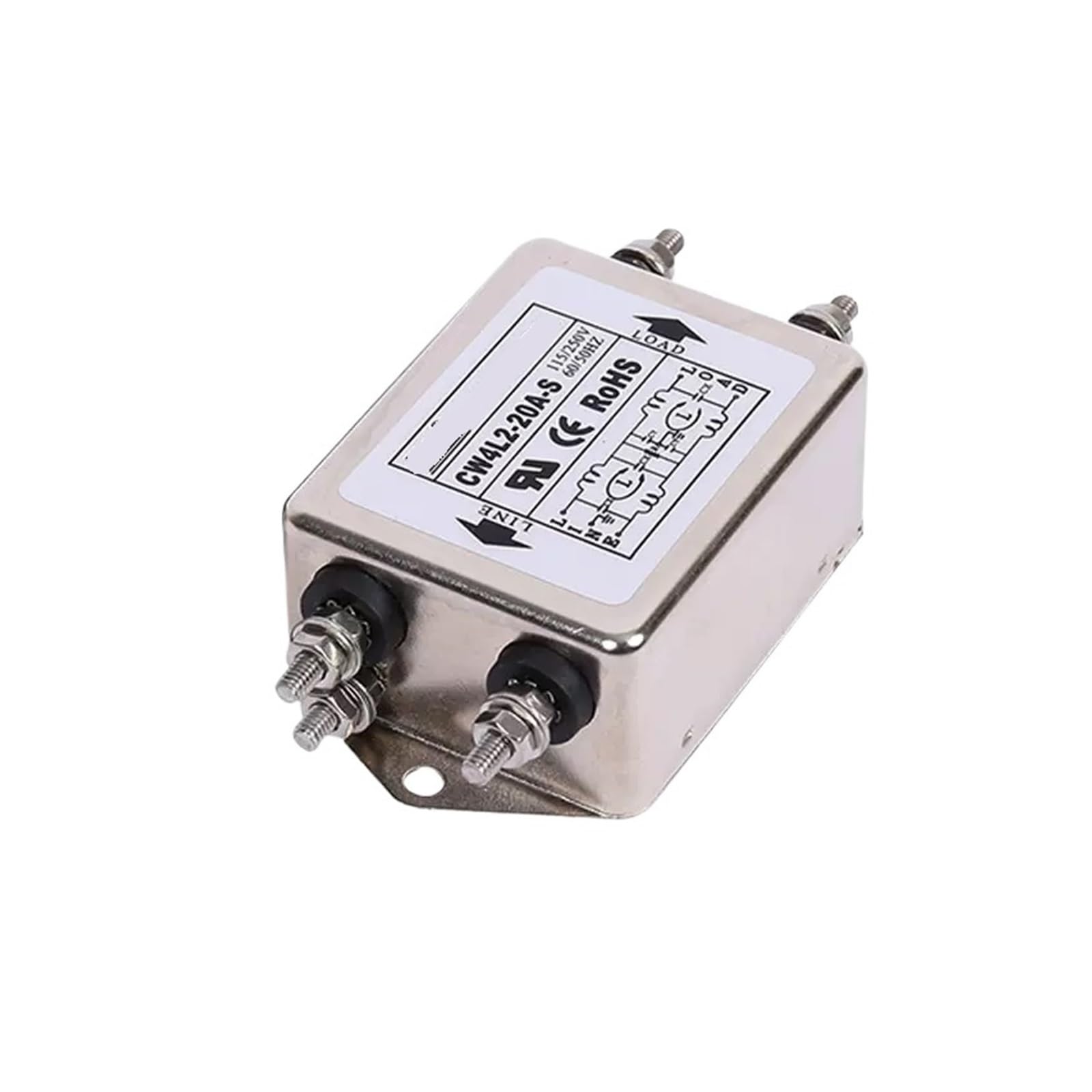 WBBAYDRFR Filter CW4L2-10A-T/S 220V 10A 20A Anti-Interference Power(CW4L2-20A -S)