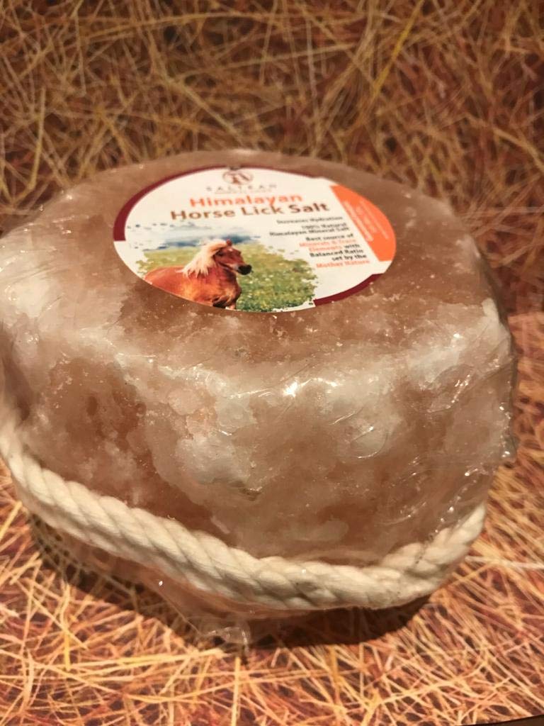 Sale rosa naturale leccare cavalli | 5,5 kg