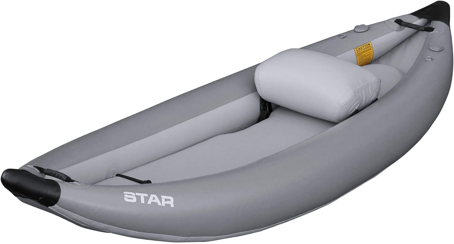 Star Outlaw I Inflatable Kayak-Gray