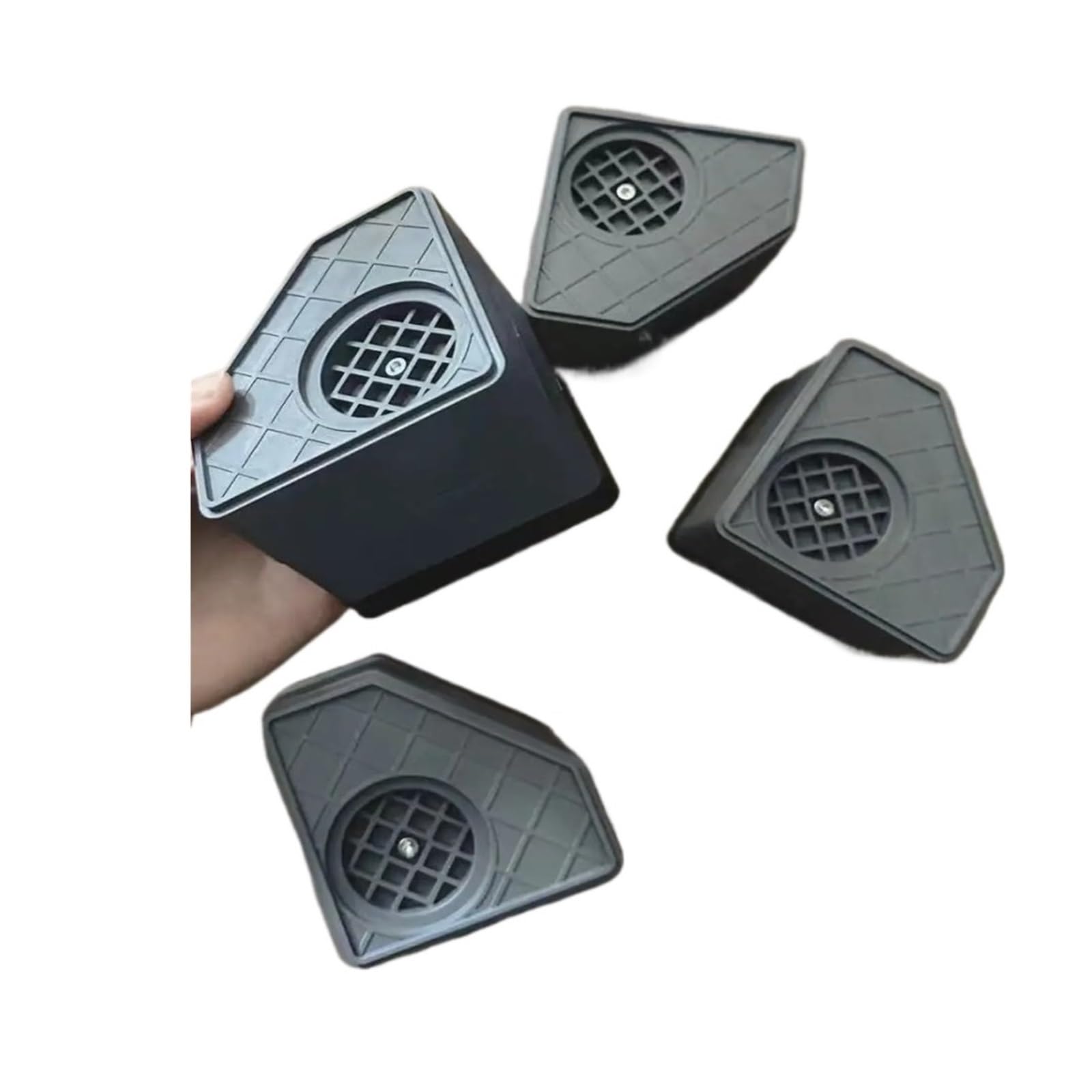 HIZON Almohadilla antivibración for pies de Lavadora, 4 Uds.