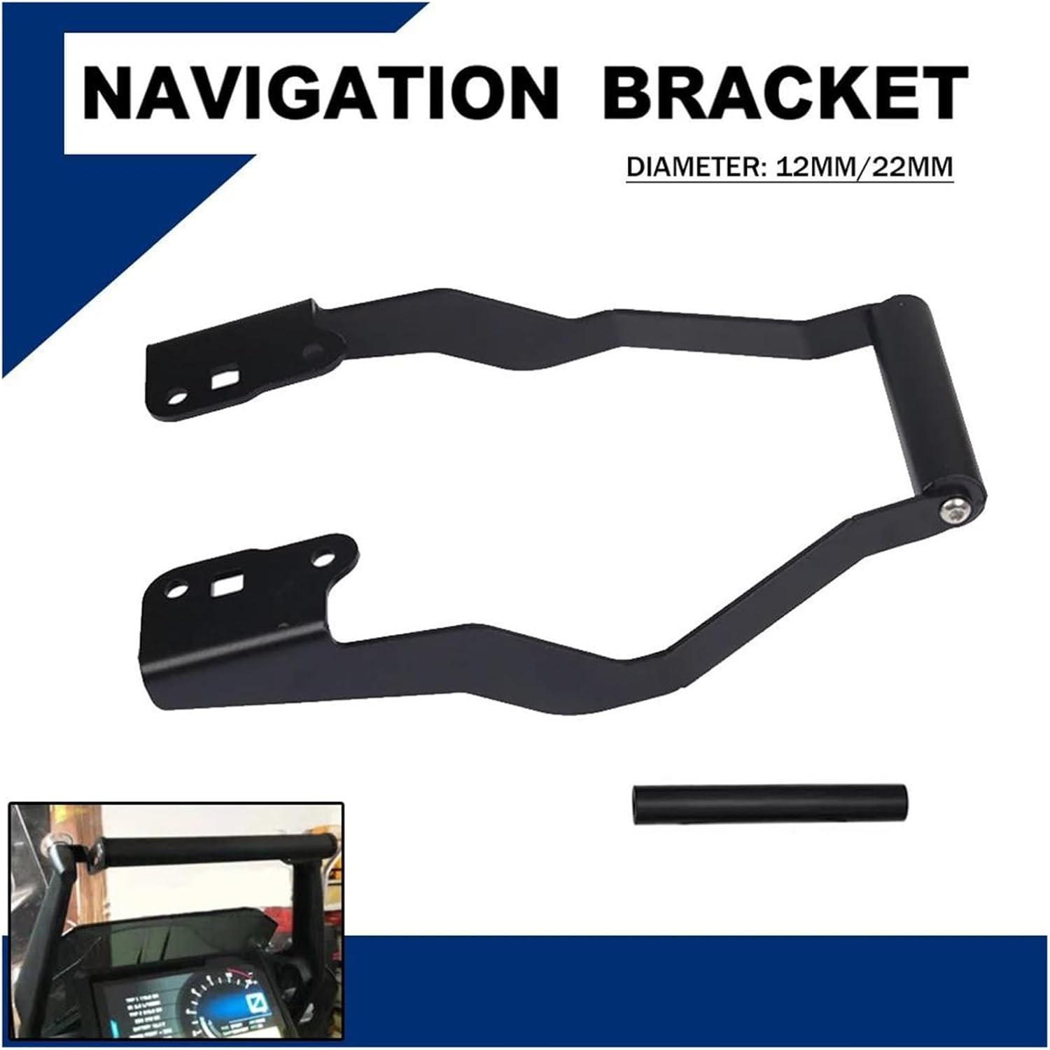 Mobile Phone Holder GPS Mount Bracket For F750GS For F850GS 2018 2019 For F750 For F850 GS For F 750GS For 850GS Phone Holder Roll Bar Stand Navigation Bracket(1)