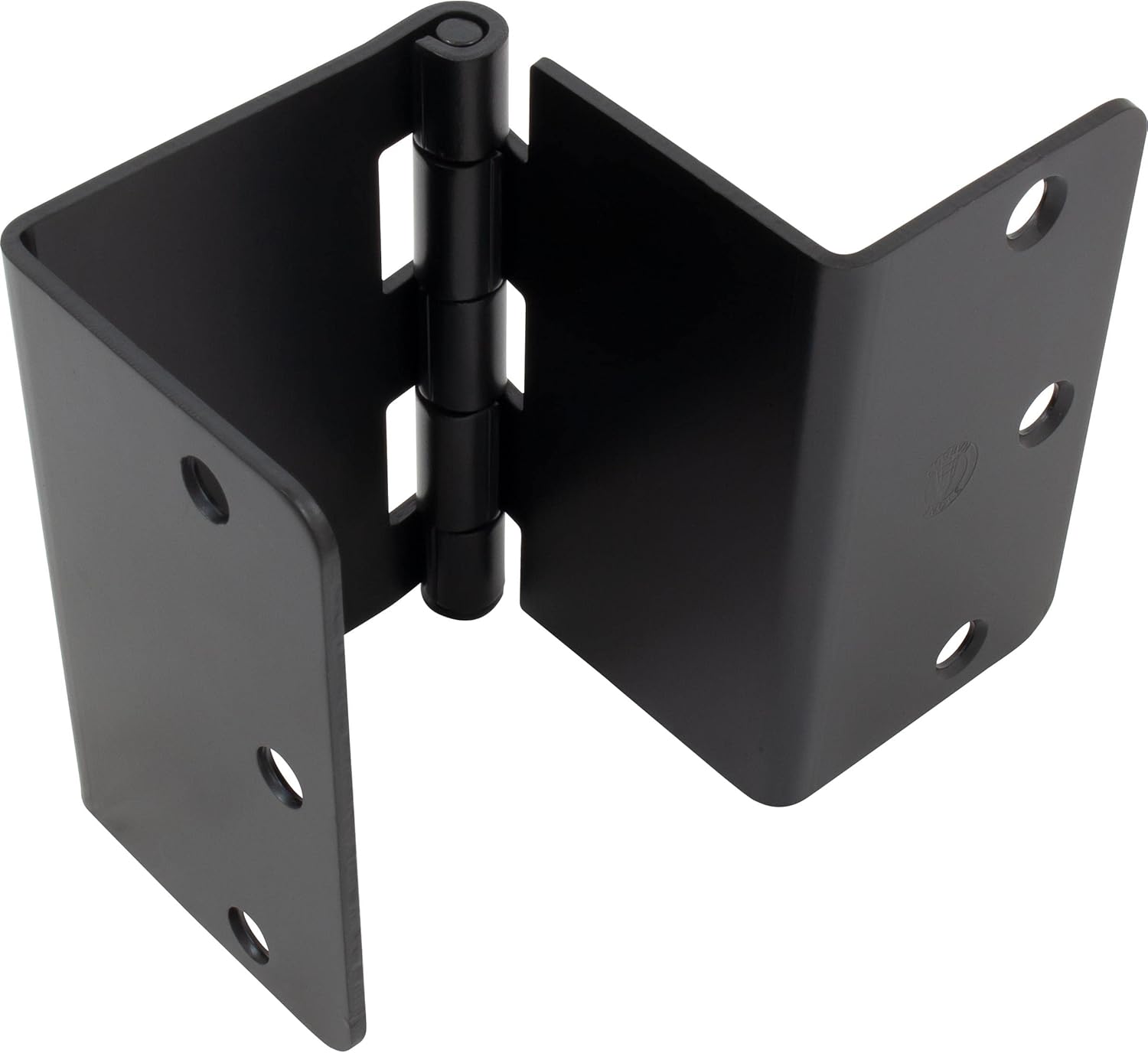 Swing Clear Offset Hinge, 3-1/2 Inches, 1/4" Radius Corner, Fits Doors 1-3/8" to 1-3/4" Thick, 2-Pack, Vintage Bronze by Stone Harbor Hardware