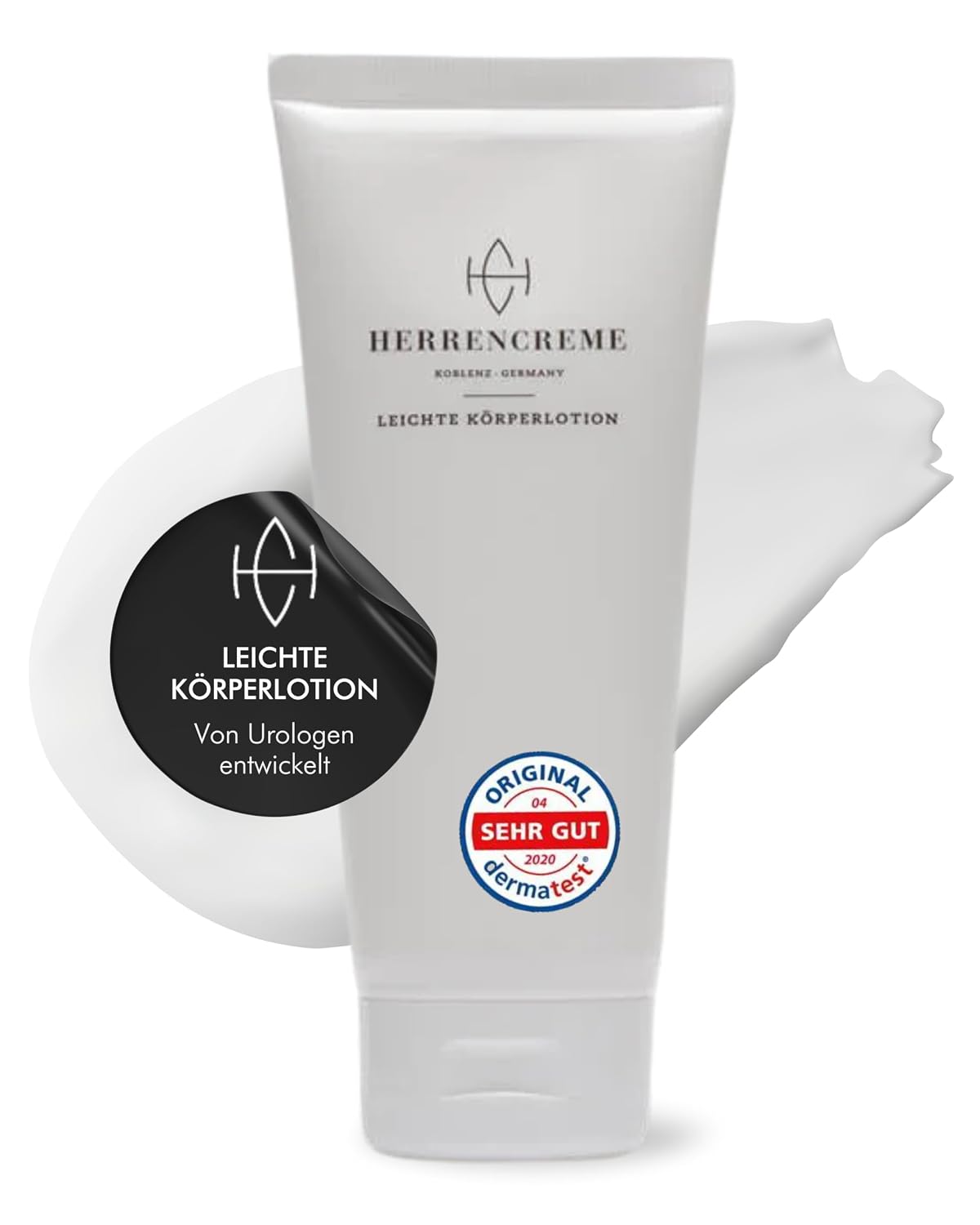 Mens Cream Light Body Lotion for Men 200 ml I Quick Absorbing Body Lotion After Shower I Moisturising Body Lotion Dry Skin I Mens Lotion I Vegan & Dermatologically Tested