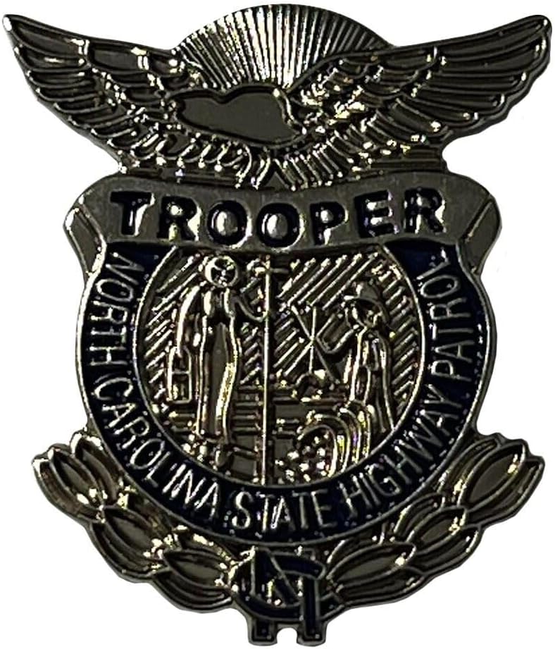 North Carolina State Highway Patrol Badge Hat Cap Lapel Pin PO-534