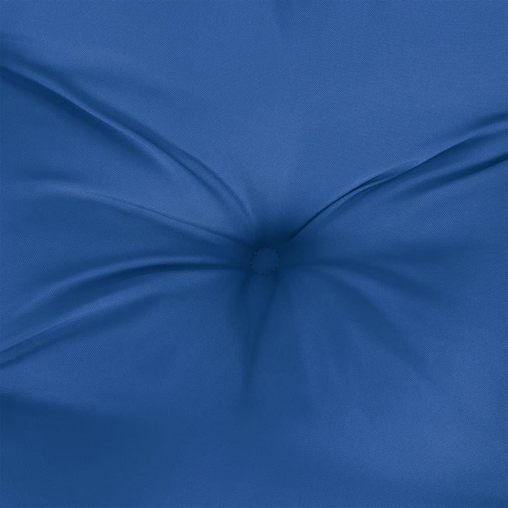 vidaXL Cojines de Palets de Jardín 6 uds, Almohadas para Silla Sofá Asiento, Almohadillas para Muebles, Decoraciones para Patio, Tela Oxford Azul