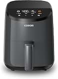 Cosori Mini Air Fryer & Rice Cooker Combo, 2.1 Qt, 4-in-1 Airfryer, Bake, Roast, Reheat, 18 Functions Multi Cooker, Stainless Steel, Quietest Operation — image 2