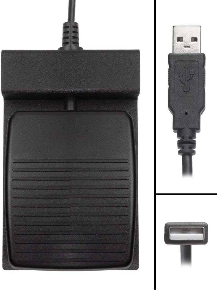 VEC INS-USB Single foot control with a USB plug