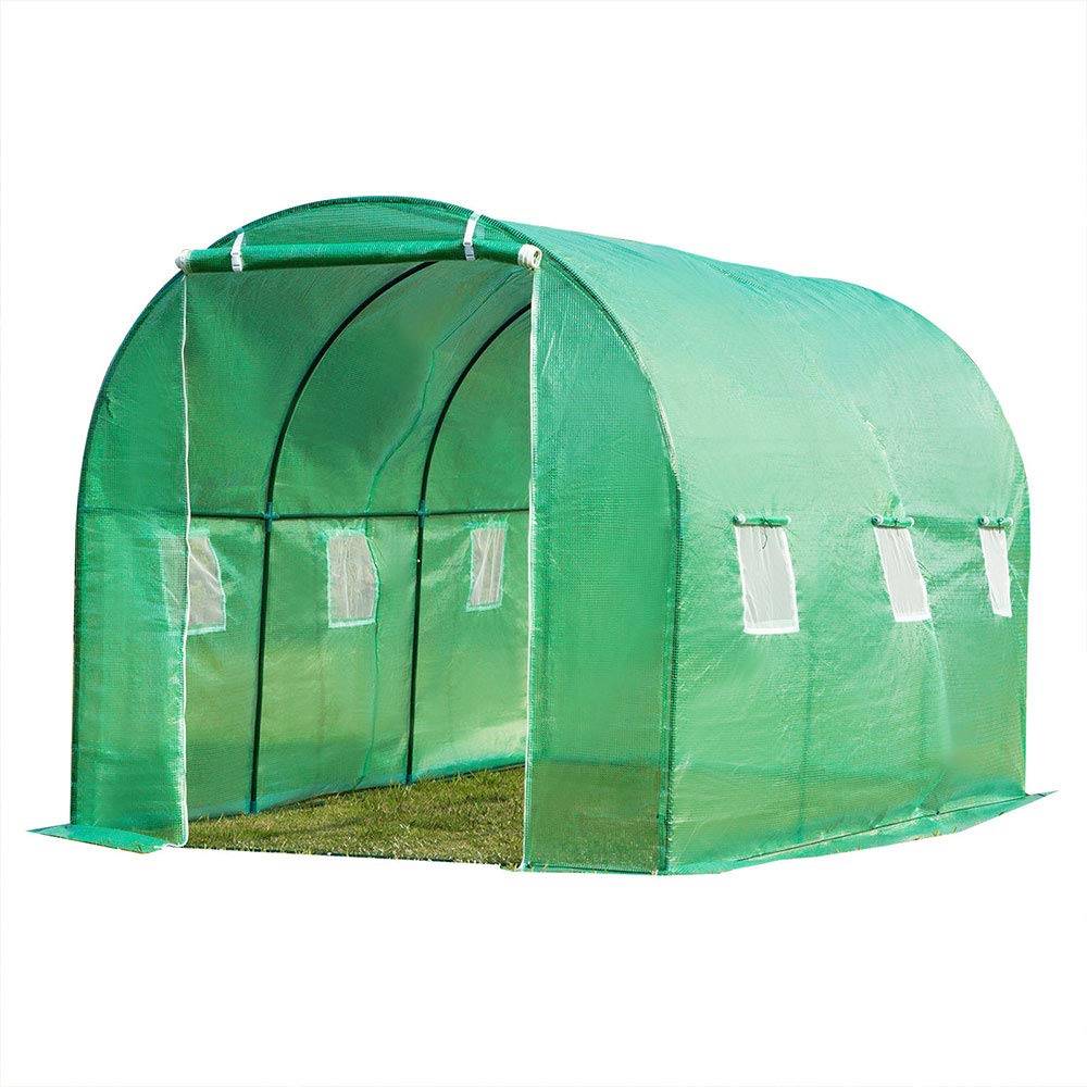 fam famgizmo 3mx2mx2m Replacement Polytunnel Greenhouse Pollytunnel Poly Tunnel Cover Only