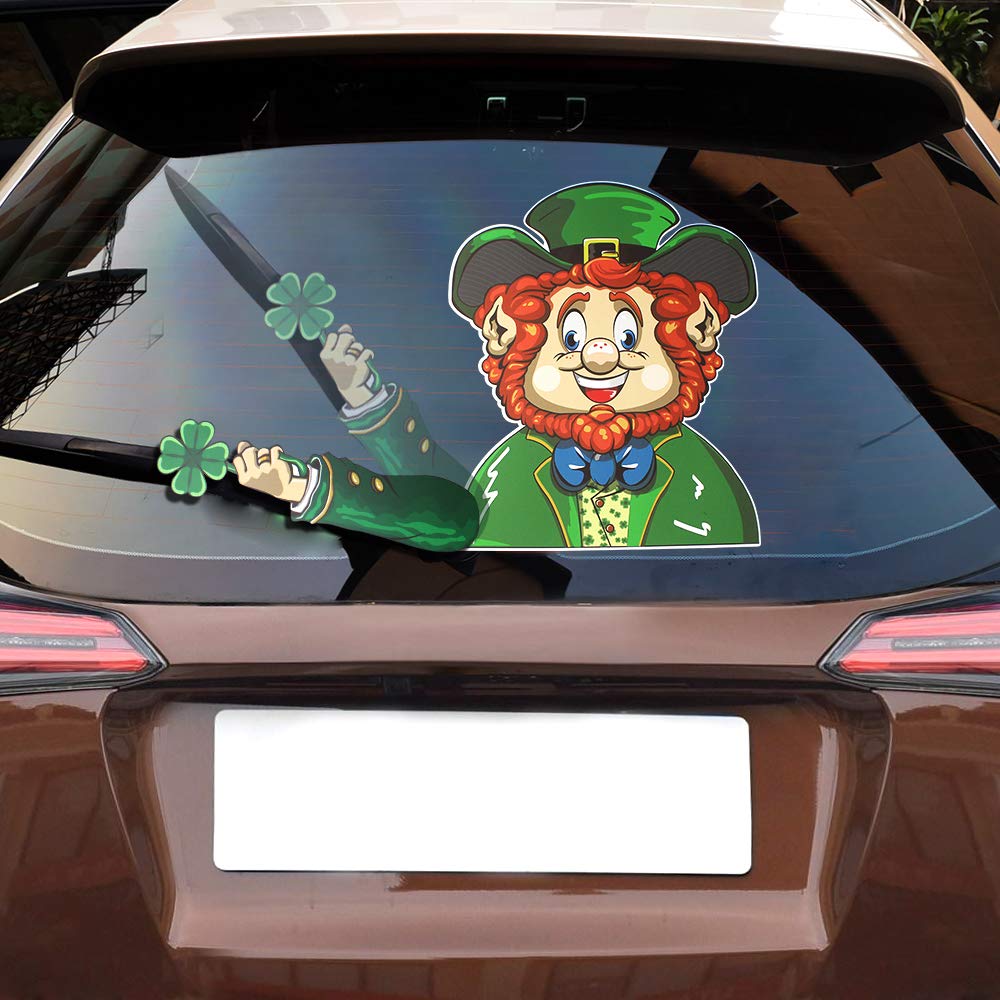 Buy GAMPRO Rear Window Decal Car Window Waving Sticker Reusable