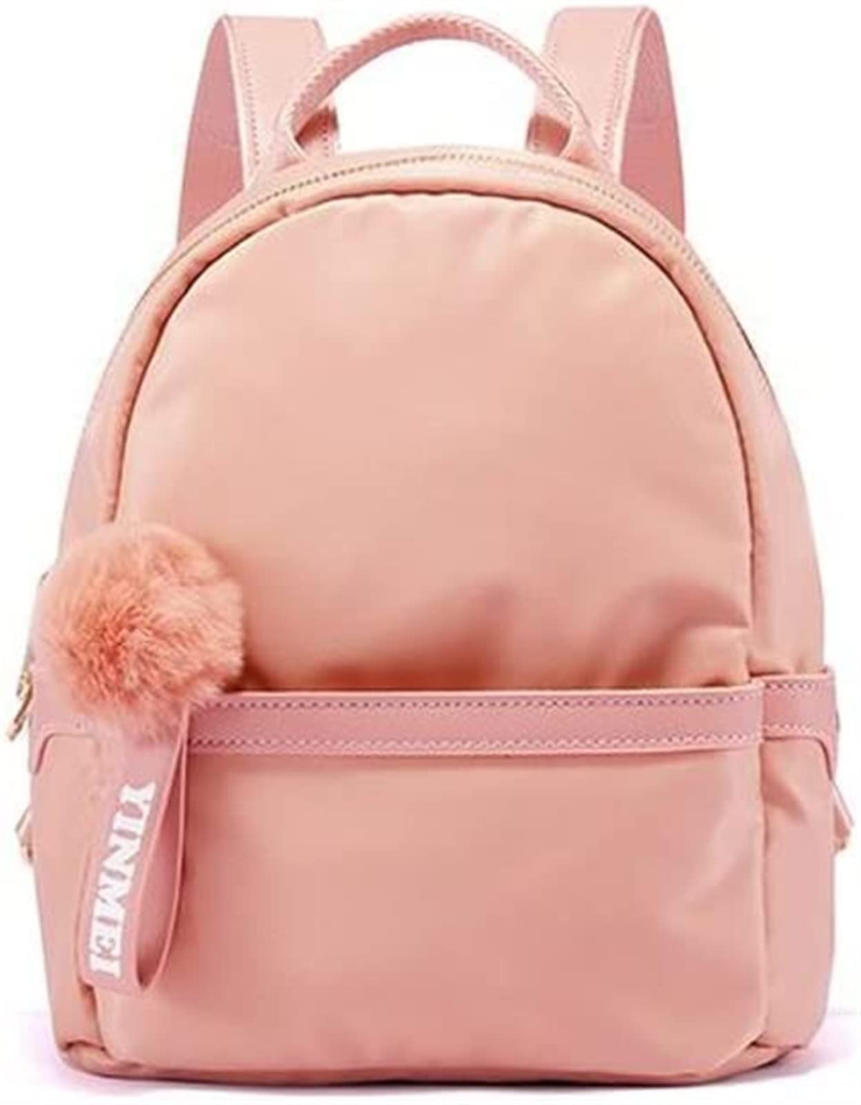Mochila de Lona Moda for Mujer Versátil Mini Bolso pequeño Mochila Informal de Tela Oxford Simple (Color : Pink)
