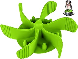 Slow Feeder Dog Bowls Insert, Cuttable Dog Slow Feeder with Suctions, Slow Eating Feeder Insert for Large Small Breed, Med...