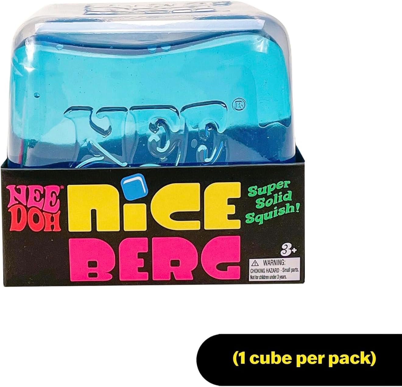 Nice Berg , Nee Doh , Stress Reliever ice Cube Cube Fidget Toy