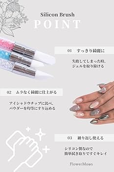 ネイルアート用品(筆など) Moo Amazon | Modelones ネイルブラシセット ネイル筆セット ジェル