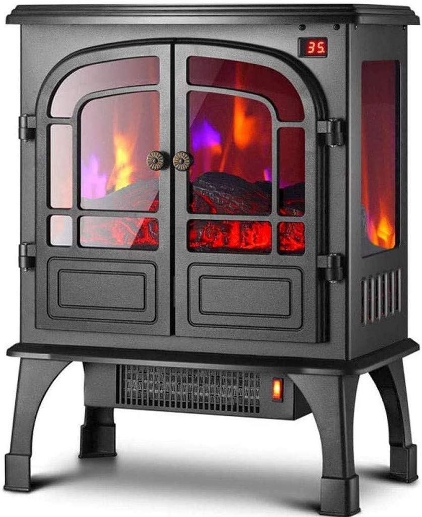 Buy Electric fireplace 1800W electric stove with fire flame effect