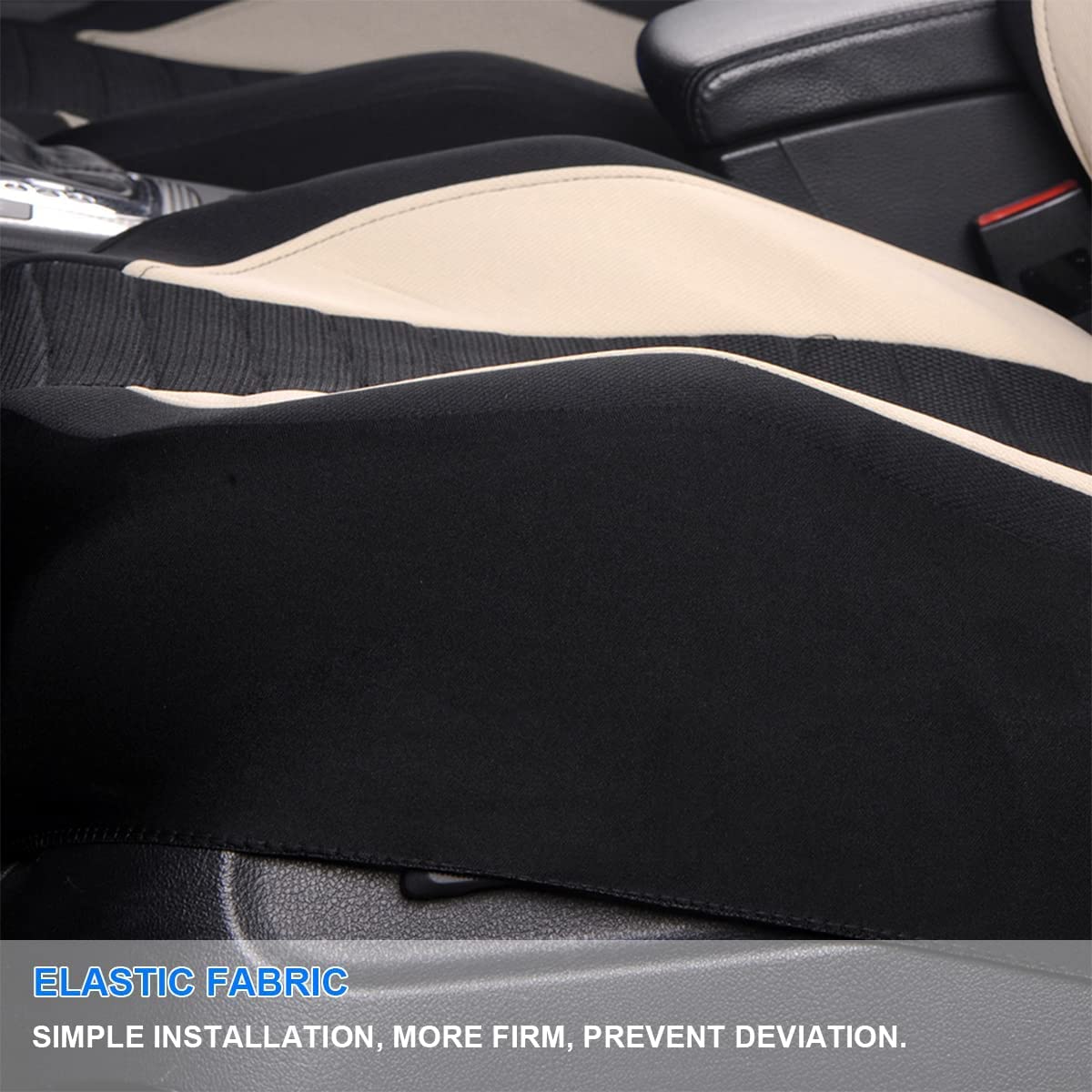 Housses De Siège Auto 2 Pièces - Respirantes Et Imperméables - Compatible Airbag - Rouge