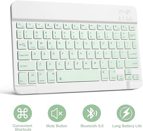 Miniatura 3 de GOKOCO Funda de teclado desmontable magnética para Samsung Galaxy Tab S9 2023 de 11 pulgadas, con soporte para bolígrafo S para SM-X710X716BX718U,