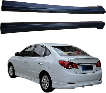 Wide Body Kit Compatible For Hyundai ELANTRA 2008 2009 2010,the Pp Auto Body Systems Includes Car Side Skirt Bumper Part