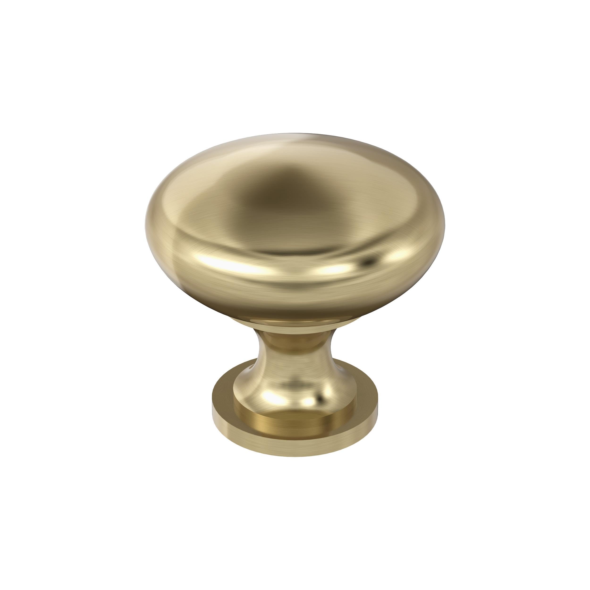 Amerock 25 Pack 1-1/4" Round Edona Golden Champagne Cabinet Knob