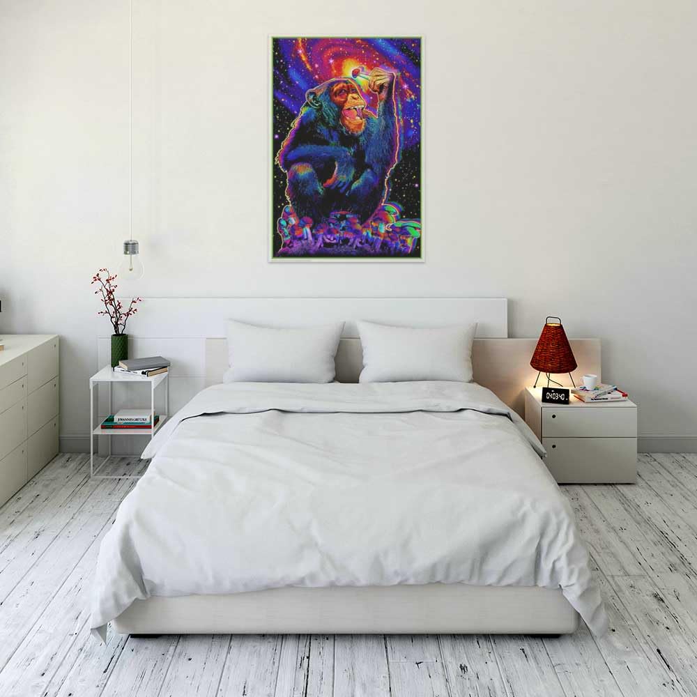 Amazon.com: Studio B Monkey Mushroom - Non-Flocked Blacklight