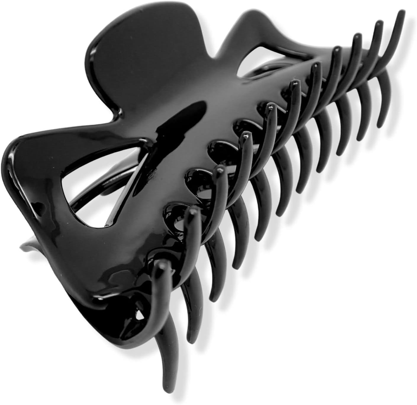 Topkids Accessories Hair Accessories for Women Hair Claw Clips Hair Clips Butterfly Hair Clips 14cm / 5.5" (Black + Tort Brown + Clear) - Image 4