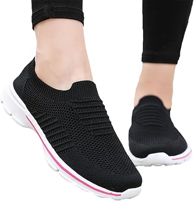 Amazon.com: AODONG Zapatos de caminar para mujer, zapatos de trabajo  cómodos para caminar, zapatos de malla informales : Deportes y Actividades  al Aire Libre