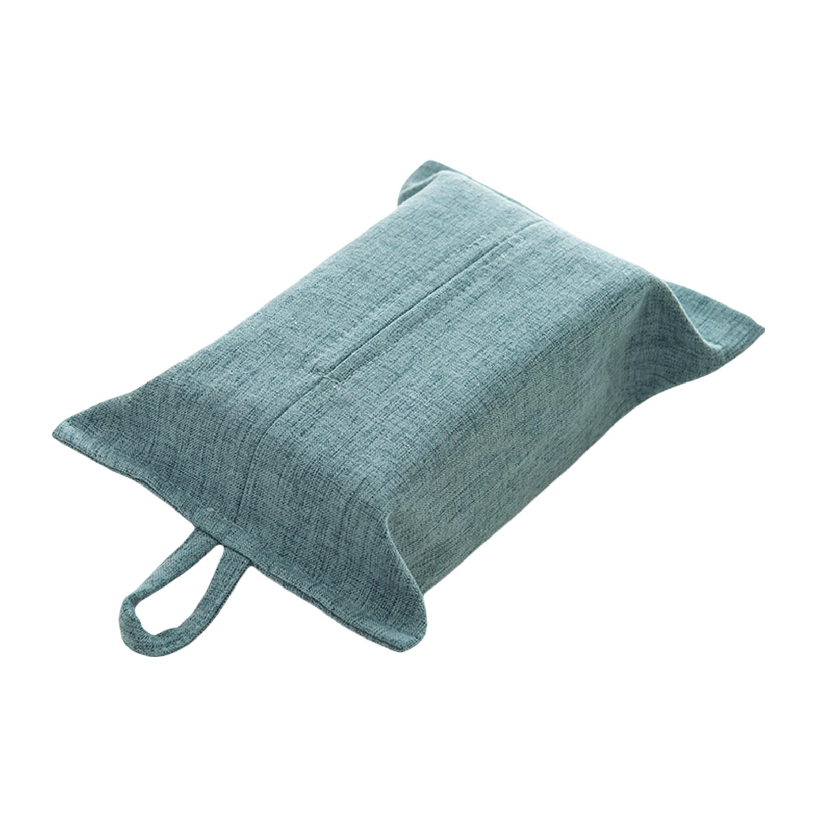 Tsophreniq Decorative Tissue Box Sleeve Napkin Dispenser with Hanging Rope Stylish Paper Towel Holder for Kitchen and Bathroom Use Tabletop Tissue Container