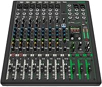 Mackie ProFX12v3+ 12-Channel Analog Mixer with USB-C Interface, Onyx Preamps, Bluetooth & GigFX+ Effects