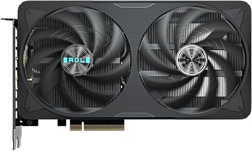 Gigabyte GeForce RTX 5060 Ti Eagle OC 16G Grafikkarte – 16 GB GDDR7, 128 Bit, PCI-E 5.0, 2617 MHz Kernfrequenz, 3 x DisplayPort, 1 x HDMI, GV-N506TEAGLE OC-16GD - 2