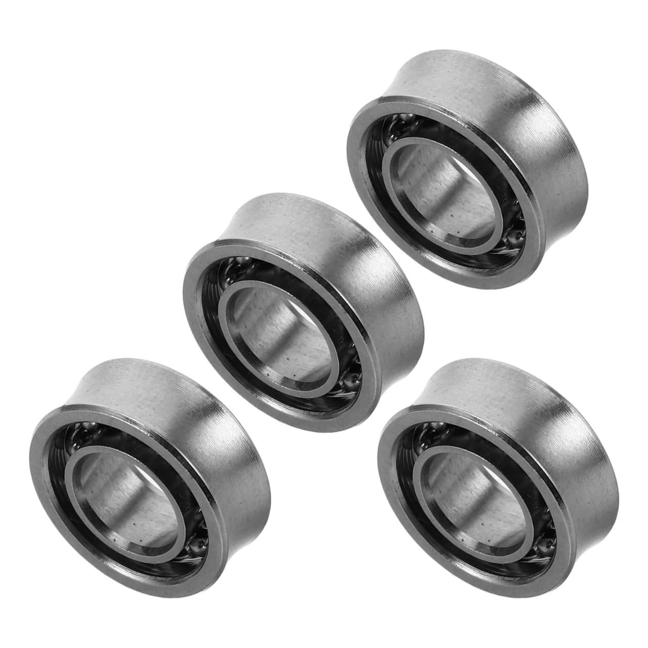 JOINPAYA Yoyo Bearings High Precision Deep Groove Ball Bearings with 10 Ball Design U-Shaped for Smooth Responsive Play Miniature Skateboard Repair Parts 4 Pack