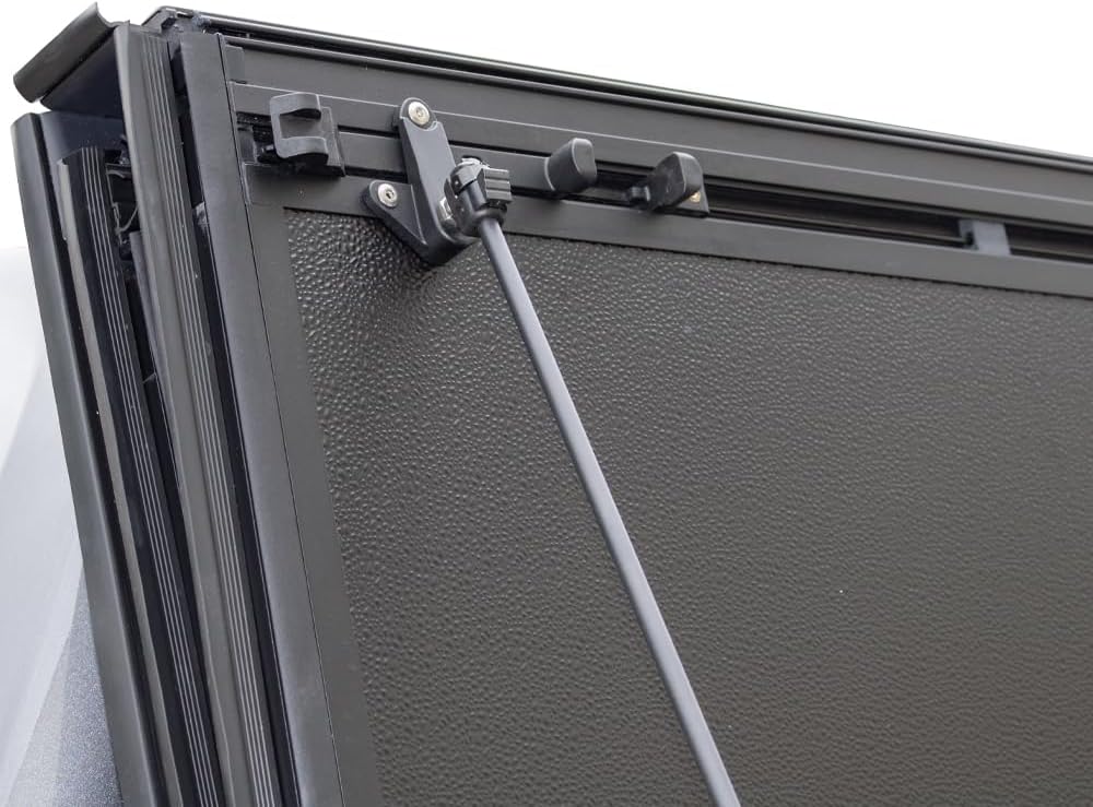 Hard Low Profile Tri-Fold Truck Bed Flip Up Tonneau Cover for 2005-2026 Nissan Frontier 5ft Bed (60")