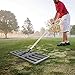 Standard Golf Levelawn Pro – 30" Lawn Leveling Rake with 72" Handle | Effortlessly Level Golf Courses, Lawns, & Gardens | Easy Assembly, Stainless Steel Tray | Perfect for Landscape Professionals