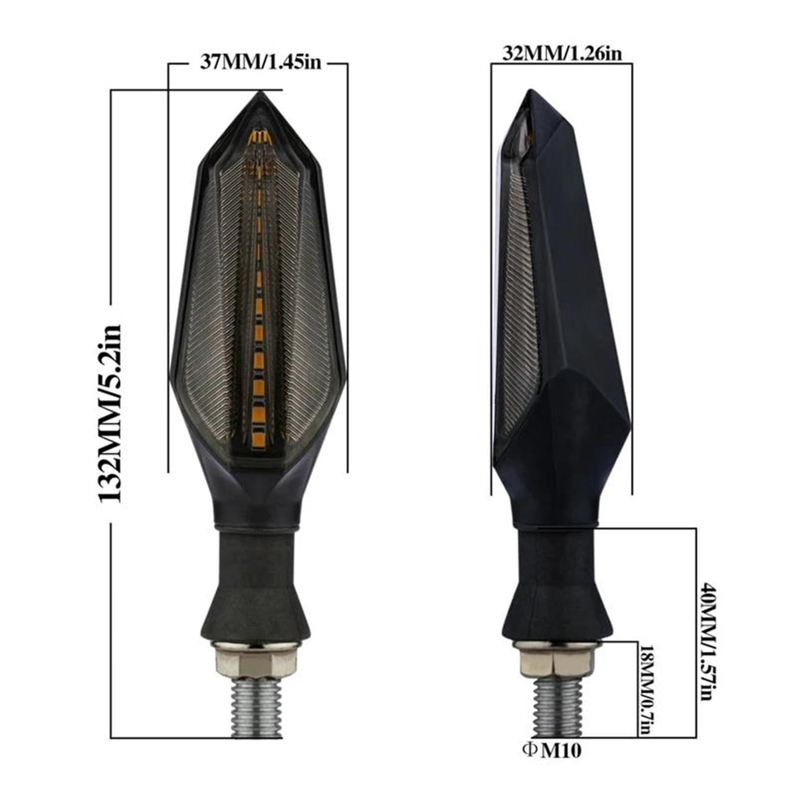 Indicatore Luce Indicatore Di Direzione A LED Per Moto Per Per CBR600RR Per CB1000R Ricambi Indicatori Svolta A Indicatori Direzione Frecce Moto